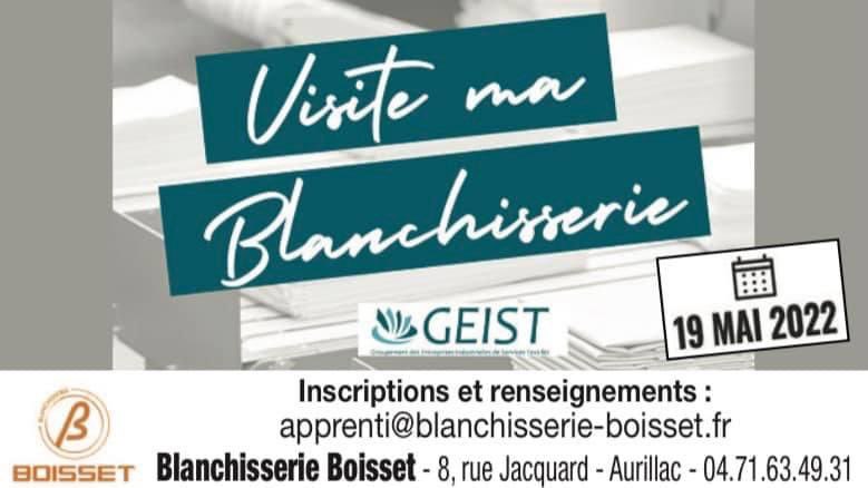C’est aujourd’hui 😁 venez à la rencontre de nos équipes et découvrez les métiers de la #blanchisserie <a href="/cantalauvergne/">Cantal Auvergne</a> <a href="/lamontagne_15/">La Montagne Cantal</a>  #visitemablanchisserie