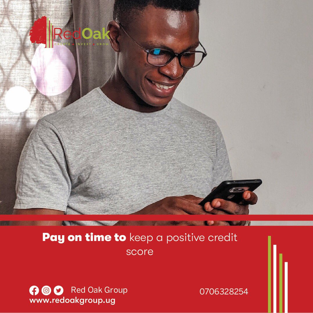 Did you know that making your monthly payments on time every month is the best way to avoid late fees and penalties as well as hits to your credit score. #RedOakTips