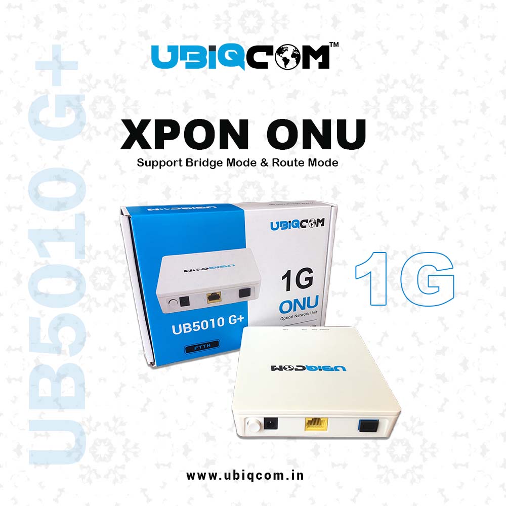 ubiqcom's tweet photo. UBIQCOM #UB5010 G+ XPON ONU
1GE ONU
#Quality Product & Free Technical Support
"3 years warranty"
"BSNL support"
Support Bridge Mode & Route Mode
Learn more: https://t.co/FhK4uzFN3H
.
.
#PoweredByUbiqcom #SwitchToUbiqcom #xpon https://t.co/WxlD9TODvr