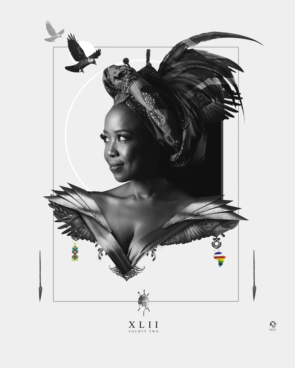 _bigcatgraphics's tweet image. 1 of my favorites: XLII
@ntsikimazwai

#bigcatgraphics