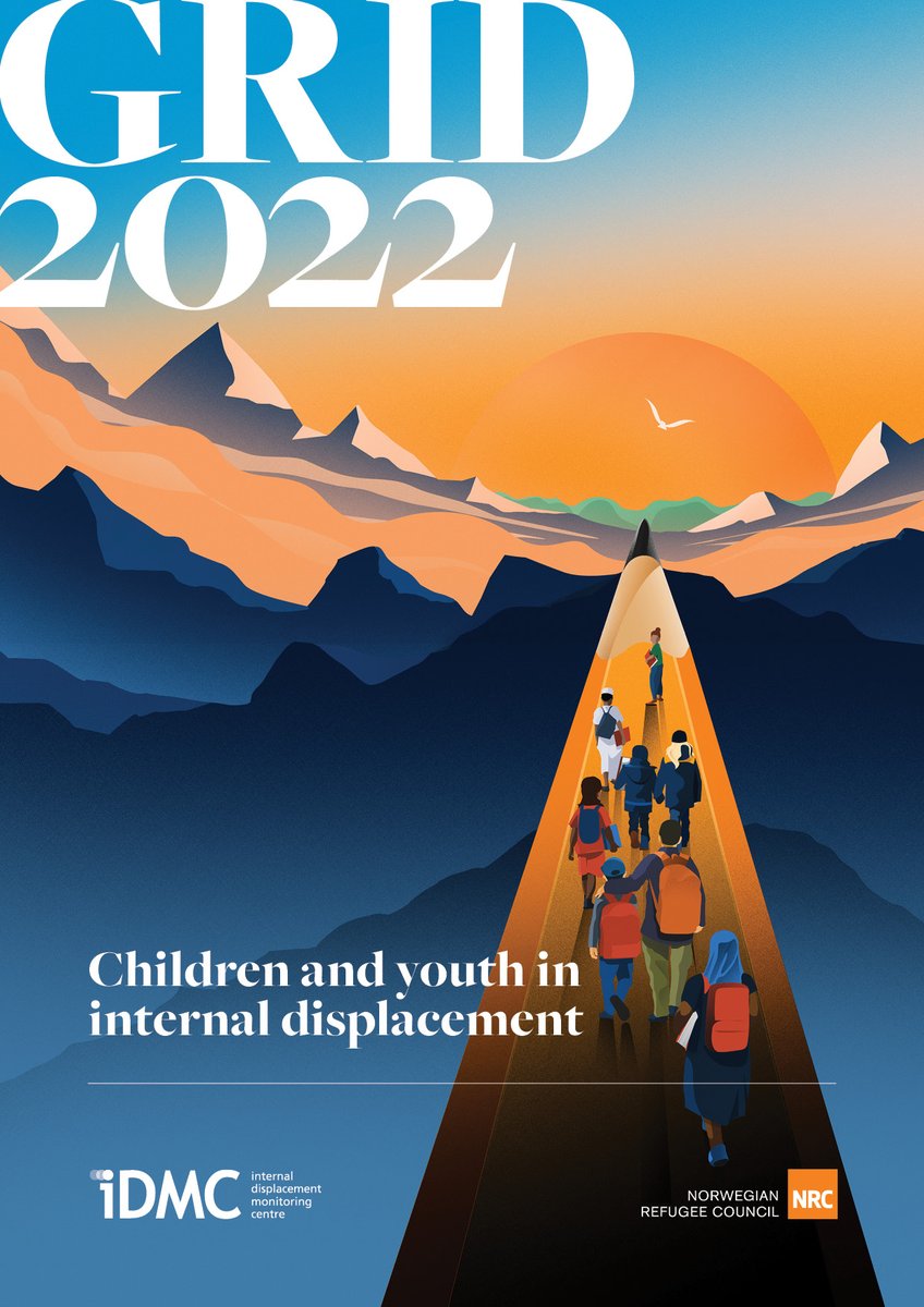 IDMC’s 2022 Global Report on Internal Displacement is out!

Read #GRID2022 for the latest figures &amp; analysis of people displaced within their own countries - this year with a special focus on children &amp; youth living in #internaldisplacement. 

bit.ly/IDMC_GRID2022