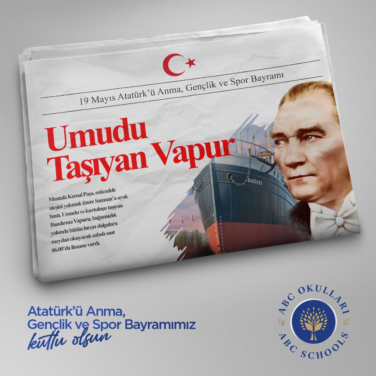 Yıl 1919, 19 Mayıs! Ant içilen "Kurtuluş Destanı" için Samsun'a ilk ayak basış...

Başta Gazi Mustafa Kemal Atatürk olmak üzere vatan uğrunda canını ortaya koyan tüm şehitlerimize ve gazilerimize saygı, rahmet ve minnetle.
#19mayıs1919🇹🇷