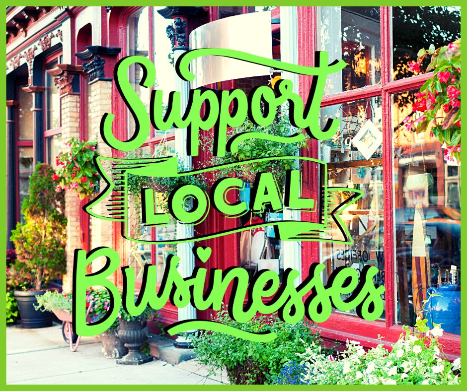 Don't forget to show your local business some love! Crafts, food and books! 

What does you local area have to offer? 🖌️🥐📚

#SupportLocal #supportlocalbusiness