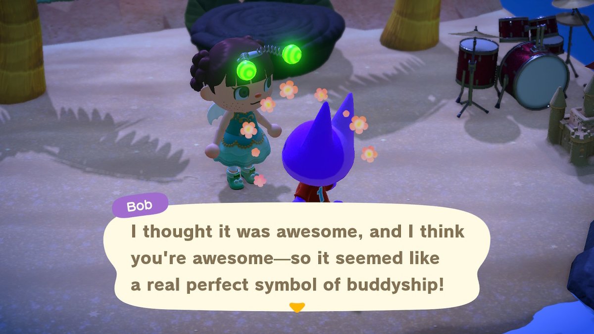 jendewph's tweet photo. #OOTD new #DIYs #ImperialPot made me laff n laff #Stoner #HighKoalaty #MoneyRockIsland #NiceBranch has Changed My Life i love wavin this ish around #BobACNH hes a Swell Cat im so happy he likes being on #DaiDream #AnimalCrossing #ACNH #NintendoSwitch https://t.co/NVbAZHIayf