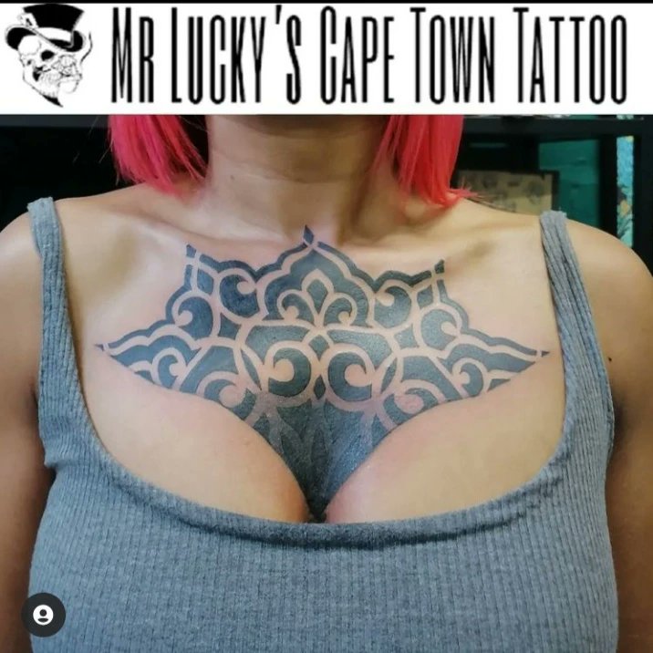Just a week from a lil cover up to this stunning chest piece done by my talented colleague @black.crow.tattoo.artist

Keen on some new ink, don't be shy pop by <a href="/capetowntattoo/">CT Military Tattoo</a> 

Situated in my favorite place, that's right. In my wood, Woodstock 💕

#mrLuckyCapeTownTattoo