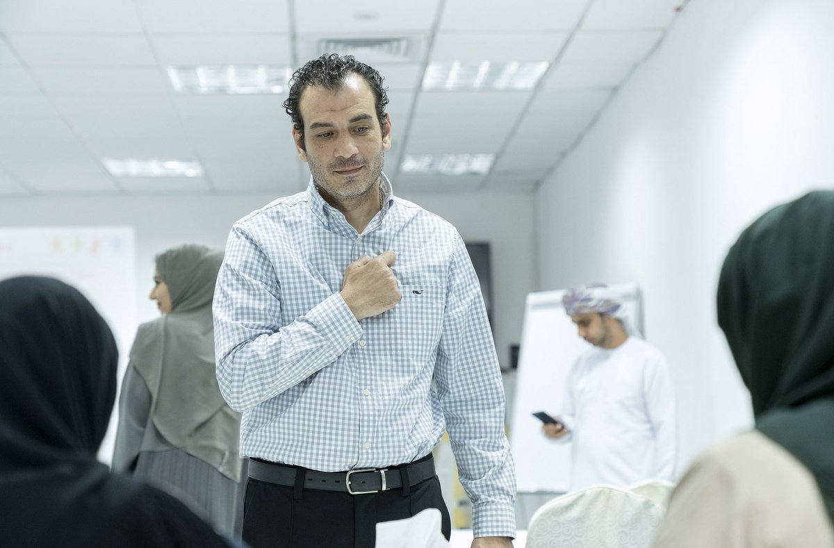 نظّمت #مدائن حلقة عمل تدريبية بعنوان "التدريب في بيئة العمل"، حيث ركزت الحلقة التي استمرت لمدة (٣) أيام على عدة محاور، أبرزها: التعريف بأساليب التّدريب وخطوات التعلّم. وتأتي هذه الحلقة ضمن خطة مدائن التدريبية للعام 2022 لتأهيل الكوادر الوطنية وتنمية قدراتها العملية والعلمية.