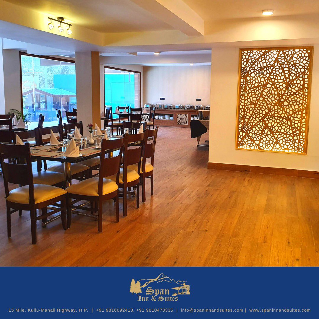 span_inn's tweet image. Best memories are made around the table.

spaninnandsuites.com

#restaurant #spaninnandsuites #thehimalayas #manali #himachalpradesh #himachalpradeshtourism