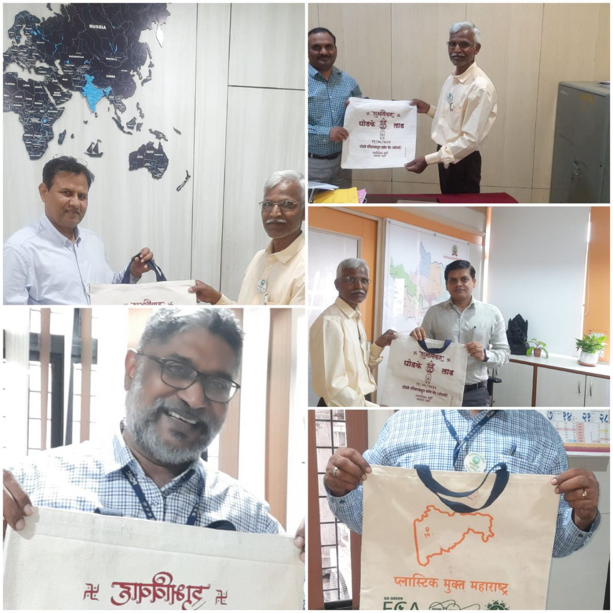 anilroy2000's tweet photo. पिंपरी चिंचवड महानगरपालिका प्रशासनाला लग्नाच्या निमंत्रणा !कापडी पिशवीवरील लग्न पत्रिका .

Change in peoples attitudes.
Good initiative by Mr Ghodke and family.
@pcmcindiagovin @PCMCSarathi https://t.co/v9ly8K8AHZ