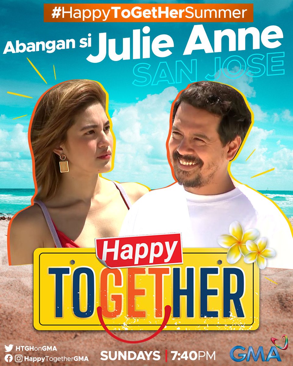 HTGHonGMA's tweet image. We don't need the sun because Julie Anne San Jose will surely brighten up our day!

What if the one that got away came back? Alamin sa #HappyToGetHerSummer!