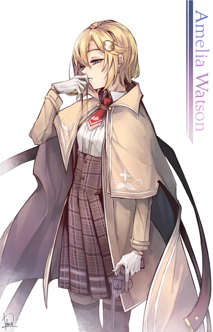 「Amelia Watson」
#ameliaRT #hololiveALT 