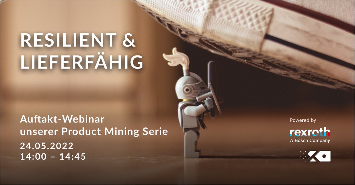 Lieferengpässe, Rohstoffknappheit, steigende Energiepreise... Schwer, da den Überblick zu behalten. Aber nicht unmöglich: Unternehmen wie Bosch Rexroth schaffen digitalisiert Transparenz und bleiben so resilient und lieferfähig: hubs.la/Q01bmLXM0