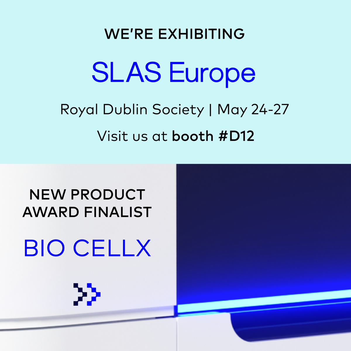 CELLINK3D's tweet photo. We cannot wait to meet you at the SLAS Europe conference next week in Dublin!
Can't make it to the exhibition? Visit our virtual booth and enter our raffle: https://t.co/tDHyfISN9P
#3Dbioprinting #3Dcellculture #biodispensing https://t.co/os7BQcW8Vl