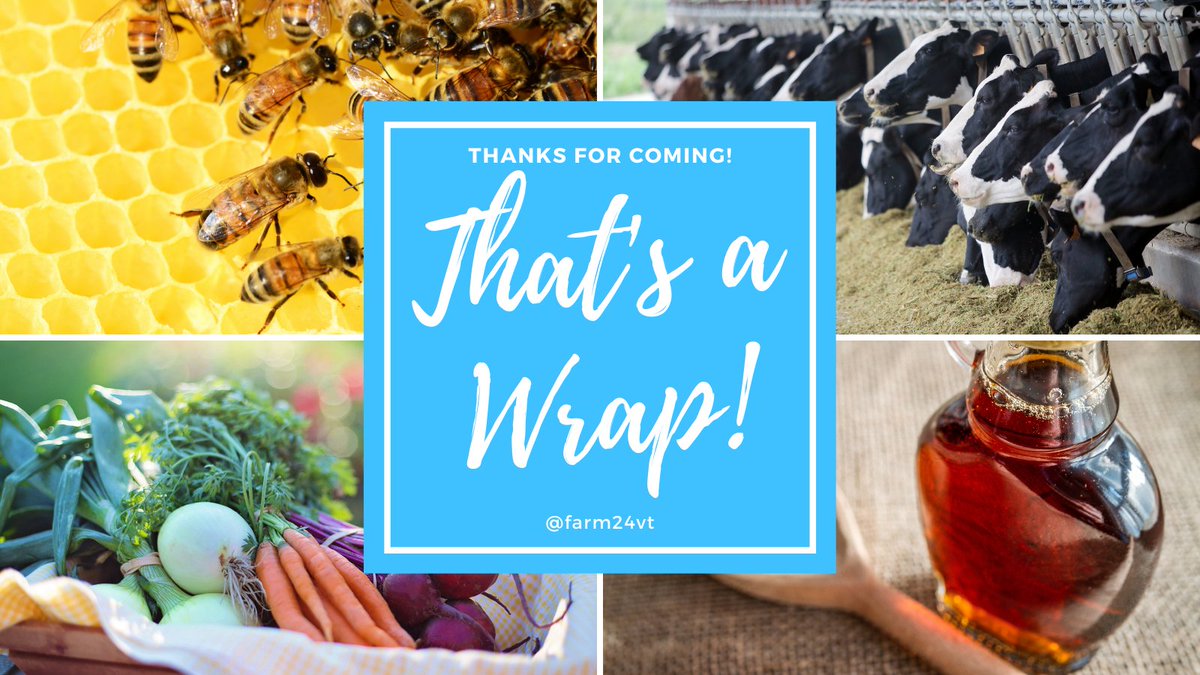 And that’s a wrap! The sun is about to rise again, but the sun is setting on #Farm24VT 2022. Gratitude. That’s what we’re feeling right now. For all who told stories + listened to stories, and for all who offered their enthusiasm &amp; support. Let’s keep this going!