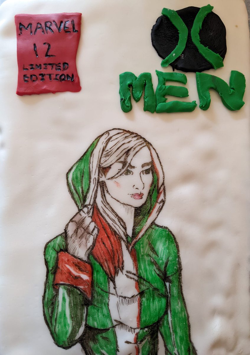 ellenstarbuck's tweet photo. I’m eight days overdue, I’ve made a distraction app, distraction Rogue from x men cake, and I’ve read my distraction book. Please recommend me more similar distraction books, in the same vein! https://t.co/I7hFy5o78j