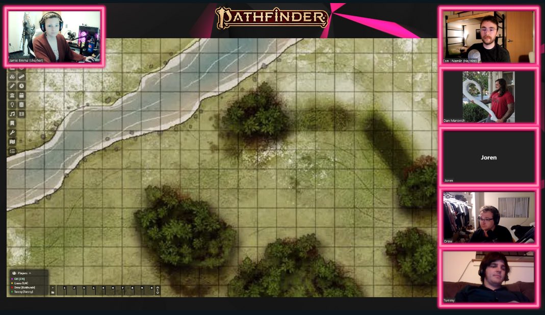 New show, who dis? 👀👀👀

Beginning <a href="/paizo/">Paizo</a>’s #Quest for the Frozen Flame on June 1st at 7:45 pm PST!

#Session 0 Rehearsal was tonight! Ohhh yeah!

#pathfinder #pf2e #tabletop #gaming #ttrpg #fantasy #adventure #path #dungeonsanddragons #dnd #stream #show #podcast