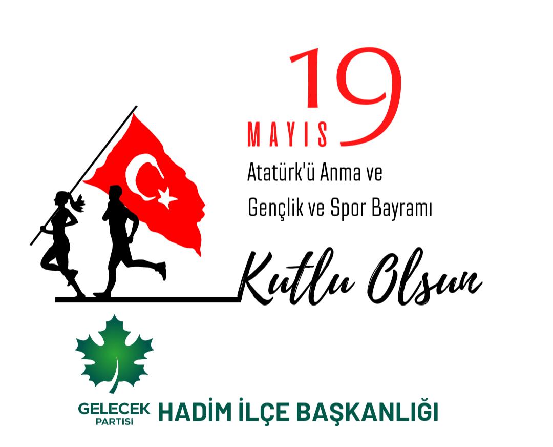 Gelecek_Hadim's tweet photo. 19 Mayıs Atatürk'ü Anma Gençlik ve Spor Bayramımız kutlu olsun.🇹🇷 https://t.co/keFSsC3nQP