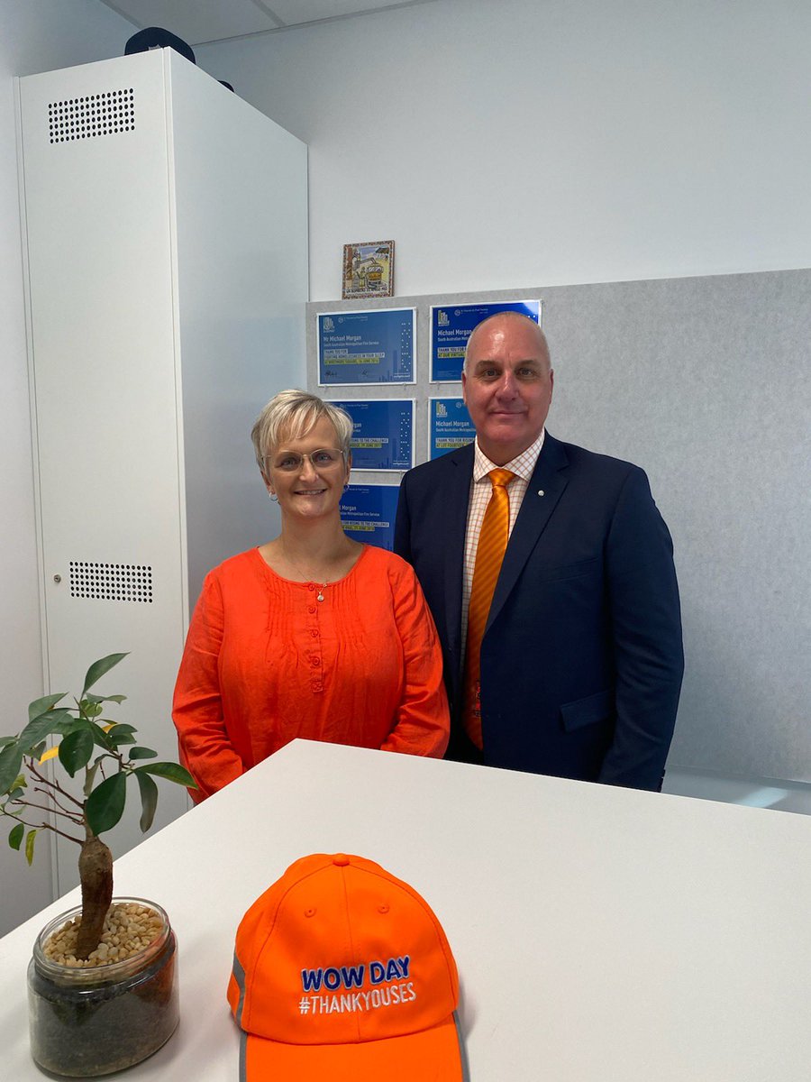 SA_SES's tweet photo. Thank you to everyone who wore orange 🍊 on Wednesday to show their support &amp; appreciation for SES volunteers.

#ThankYouSES #WOWDay #WearOrangeWednesday #StateEmergencyService #SouthAustralia #volunteer

Photos c/o @PMalinauskasMP @iamconnelly @Mike_Morgan_1 @VincentTarzia https://t.co/jfnPmVALRp