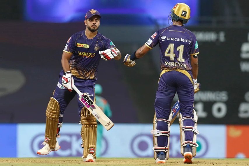 ShreyasIyer15's tweet photo. We gave it everything we had, we left everything out there on the field. Proud of our attitude and the character we showed. Thank you to all the fans for the support, now and always 💜💛 @KKRiders https://t.co/HBilYXM1Np
