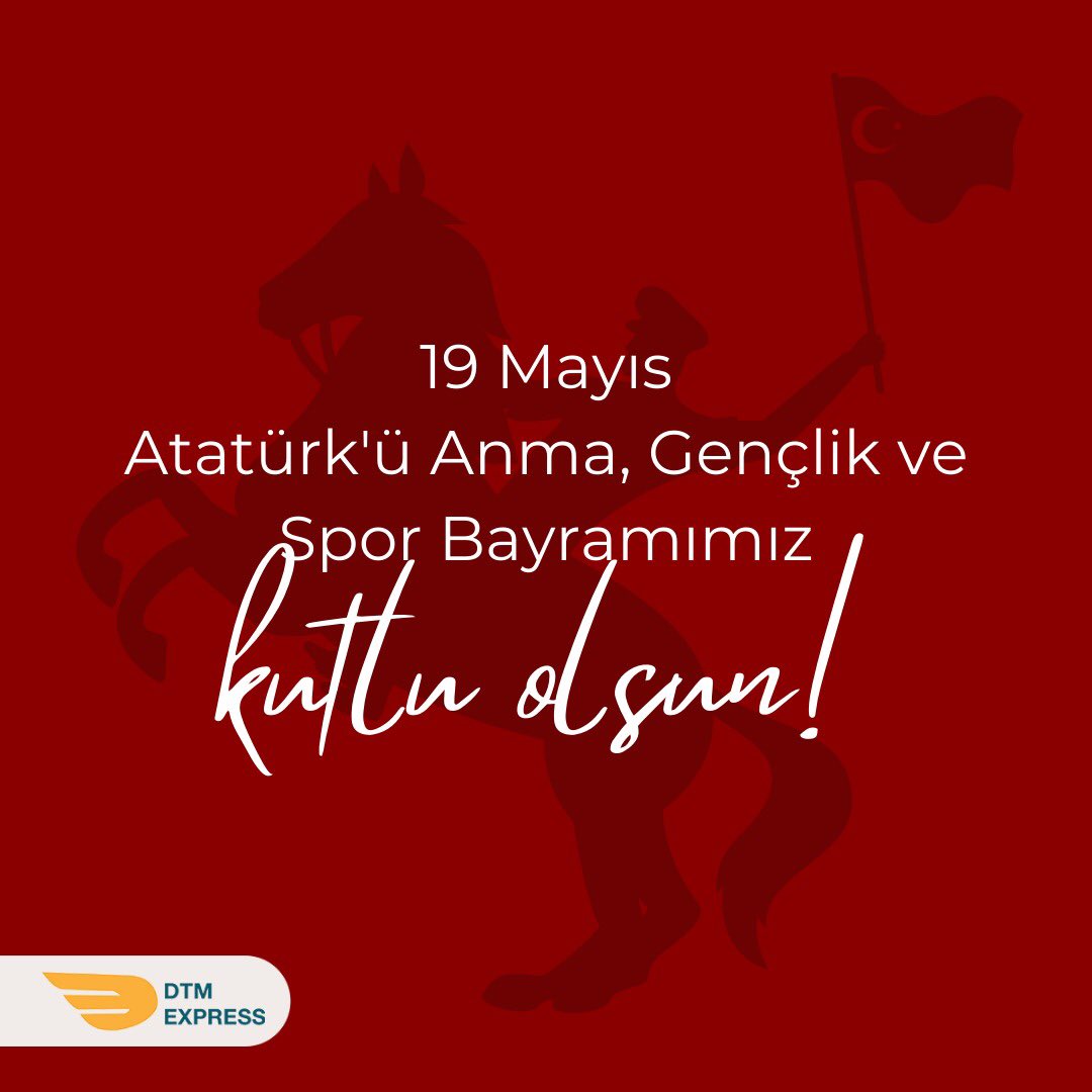 19 Mayıs Atatürk’ü Anma, Gençlik ve Spor Bayramımız Kutlu Olsun 🇹🇷

 #19mayıs #atatürk #Atatürküanma #atatürküanmagençlikvesporbayramı