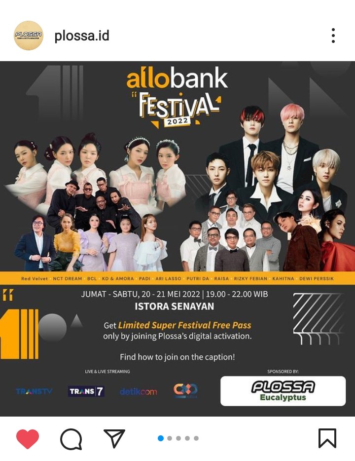 Jangan lupa kunjungi boothnya  <a href="/enesisgroup_id/">Enesis Group</a> di Allobank festival seruloh #EnesisXAlloBankFest