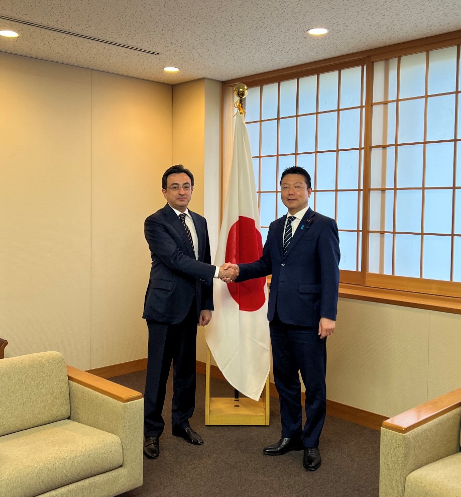 Az Embassy In Japan ５月１８日 イスマイルザーデ大使が 本田太郎外務大臣政務官 衆議院議員と会談し 様々な分野でアゼルバイジャンと日本の友好関係 の前進のことで意見交換しました 双方は 本年が外交関係樹立30周年を機に 両国の友好関係が更に