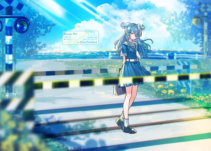 🌟Shoujo Rei /ver. Elira Pendora https://t.co/DLcV2QtJ8m @YouTubeより 
イラスト描かせていただきました✨
#絵リーラ #pendorART 