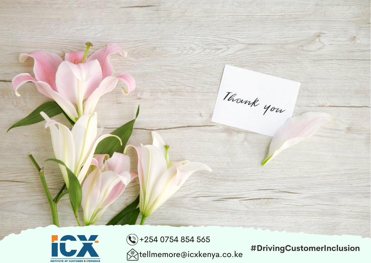 icx_kenya's tweet photo. When customers feel appreciated, they reward a business with brand loyalty. #CustomerAppreciationDay #DrivingCustomerInclusion https://t.co/EM02hYXpeY