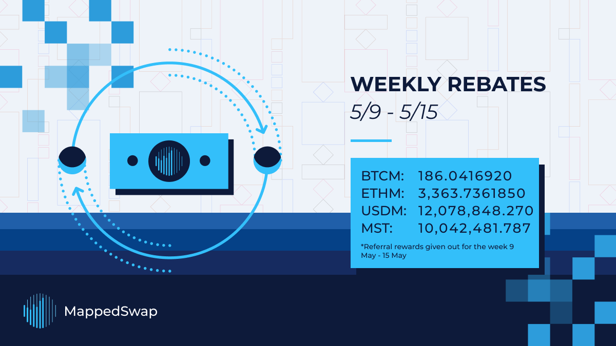 #weeklyrebates #ReferralProgram 

#MST #USDM #ETHM #BTCM #margintrading #crypto #cryptocurrency #ETH #wBTC #BTC #USDC #USDT #exchange #stake #rewards #referral