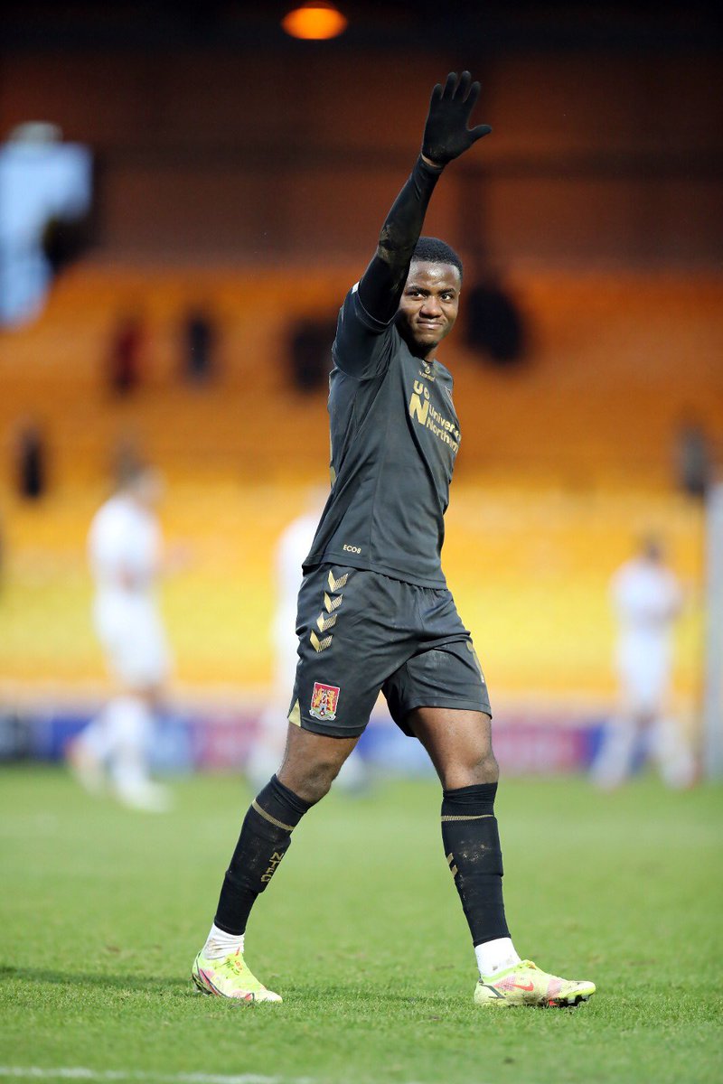 I would like to thank everyone <a href="/ntfc/">Northampton Town</a> It has been a pleasure to play for the club. Unfortunately it wasn’t meant to be this season but I’m sure the club will be back stronger next season.

Most importantly I’d like to thank our supporters. You have been special all season 👞❤️