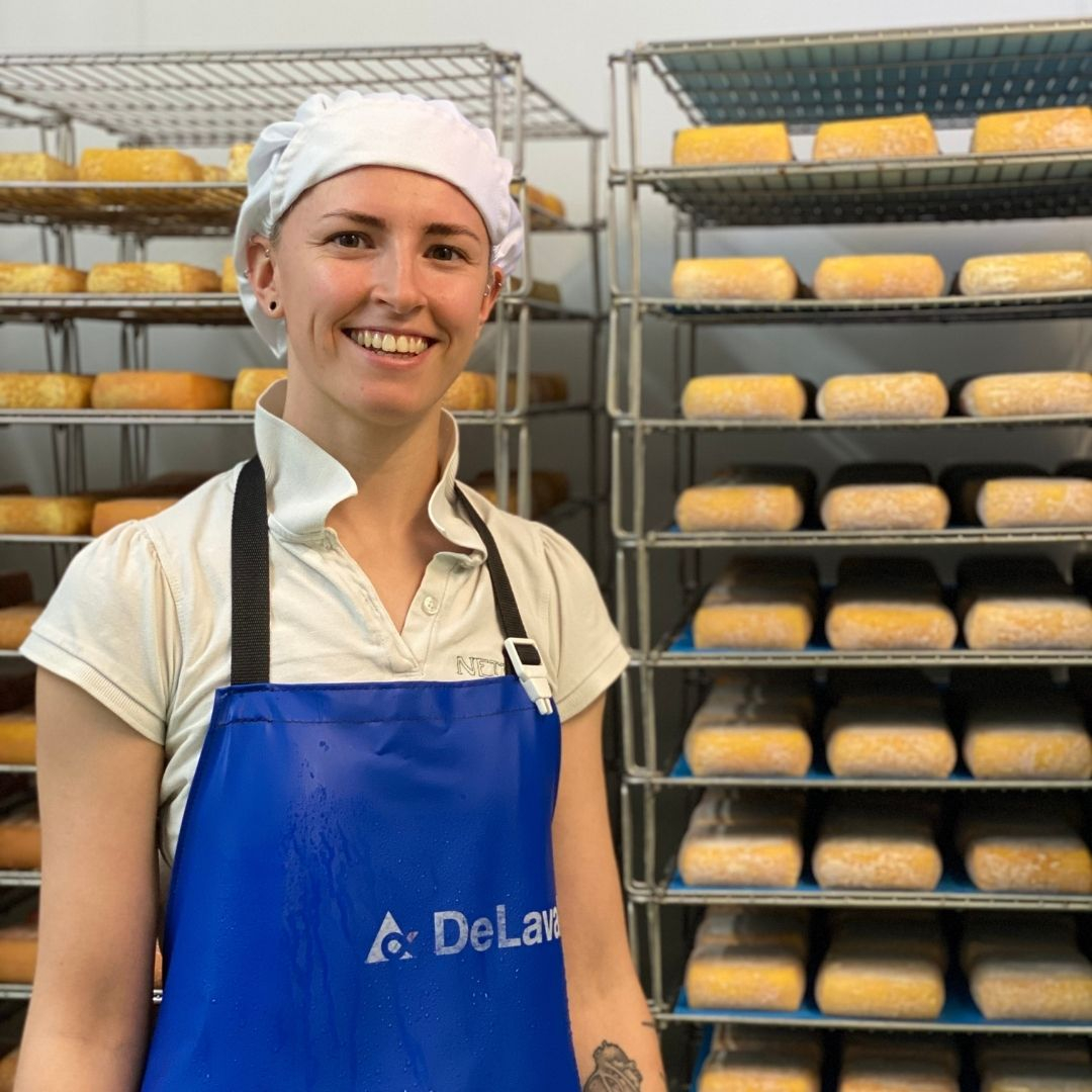 We wanted to say a huge WELL DONE to Heather, our Head Cheesemaker, for being highly commended at the Virtual Cheese Awards 2022, within the Young Cheesemaker category.