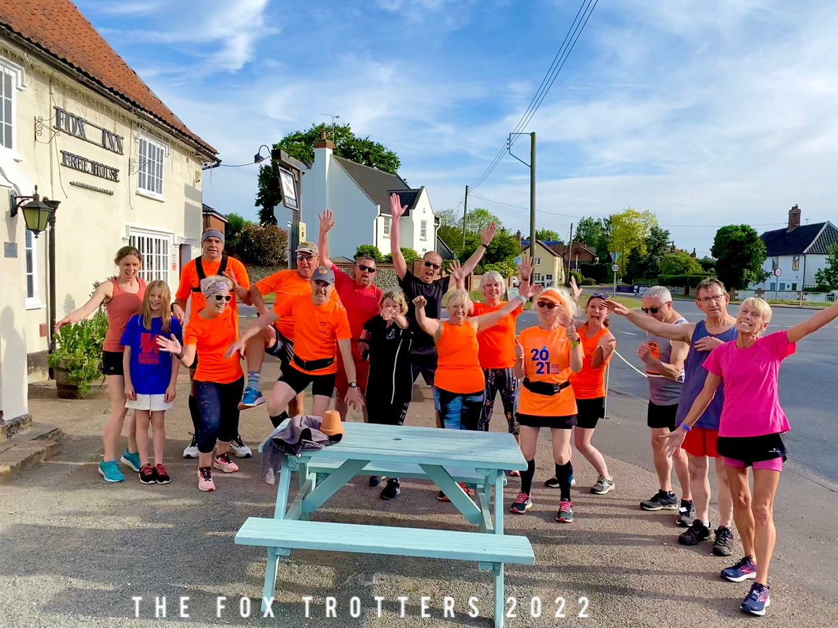 foxtrotters1066's tweet photo. Fox Trotters Group Night was a mix of #running #walking #cycling on a lovely evening we had #nibbles &amp; gave out the medals 🏅 from our #MentalHealthAwarenessWeek #challenge plenty of fun was had by all  @mentalhealth @QuitTheSitting @freeweeklytimed @UKRunChat @FoxGarboldisham https://t.co/ywBrpwr1Js
