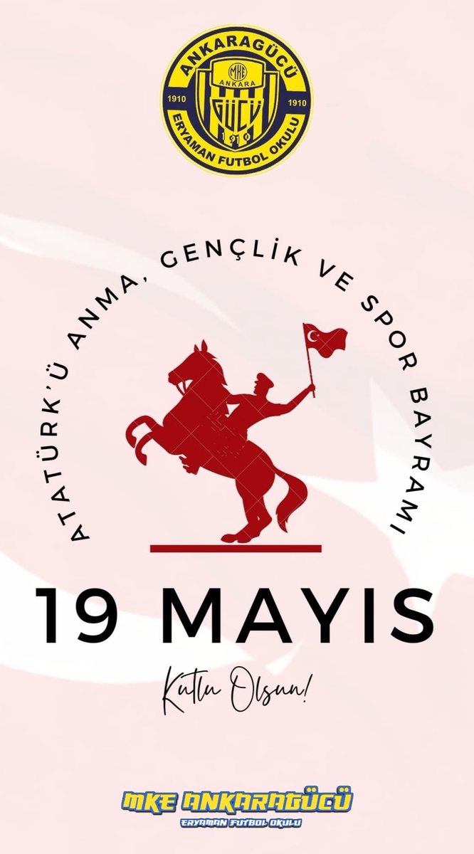 19 Mayıs Atatürk’ü Anma Gençlik ve Spor Bayramı’mız kutlu olsun.🇹🇷 

#19MayısGenclikveSporBayramı #BuBayramSenin #Samsun'dan