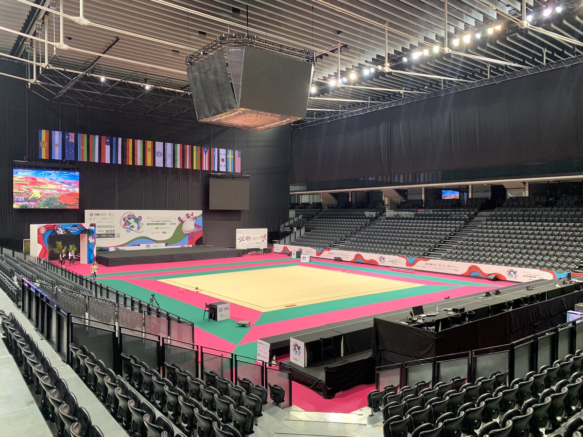 WCCPamplona's tweet photo. Todo preparado para el podium training! 💪🏼 #WCCPamplona https://t.co/Tjkd5Mcrx5