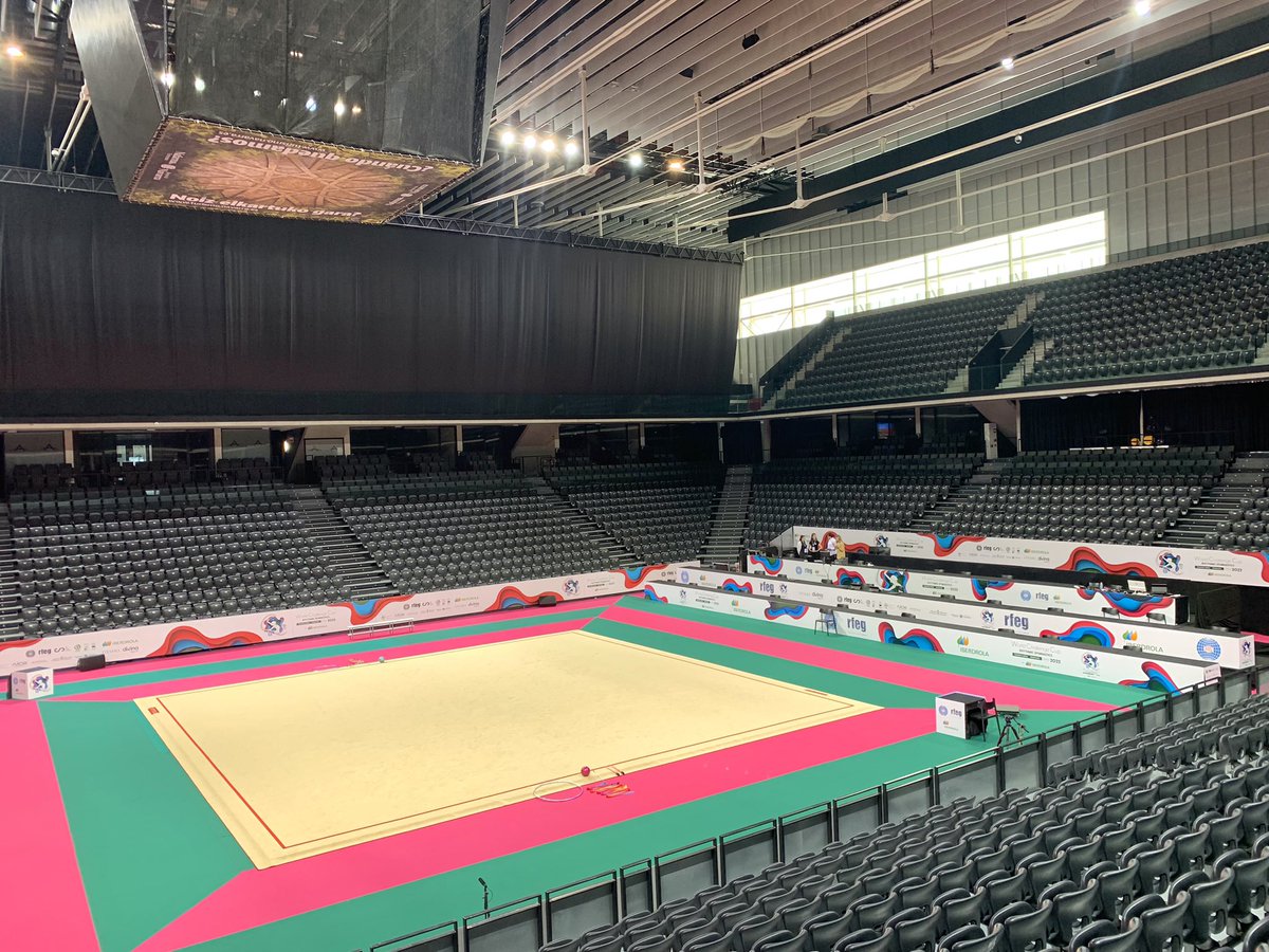 WCCPamplona's tweet photo. Todo preparado para el podium training! 💪🏼 #WCCPamplona https://t.co/Tjkd5Mcrx5