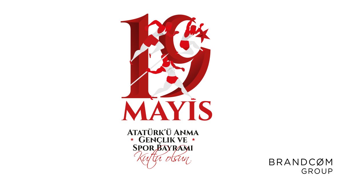 BrandcomGroup's tweet photo. Mustafa Kemal Atatürk’ün Samsun’a çıkışının 103. yılı vesilesiyle tüm gençlerimizin 19 Mayıs Atatürk’ü Anma Gençlik ve Spor Bayramını kutlarız! https://t.co/uIqNknGVgx