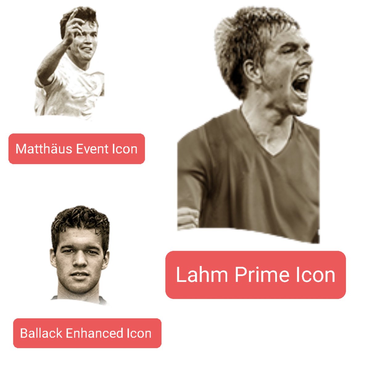 Bunlarda gelecek ikonlar