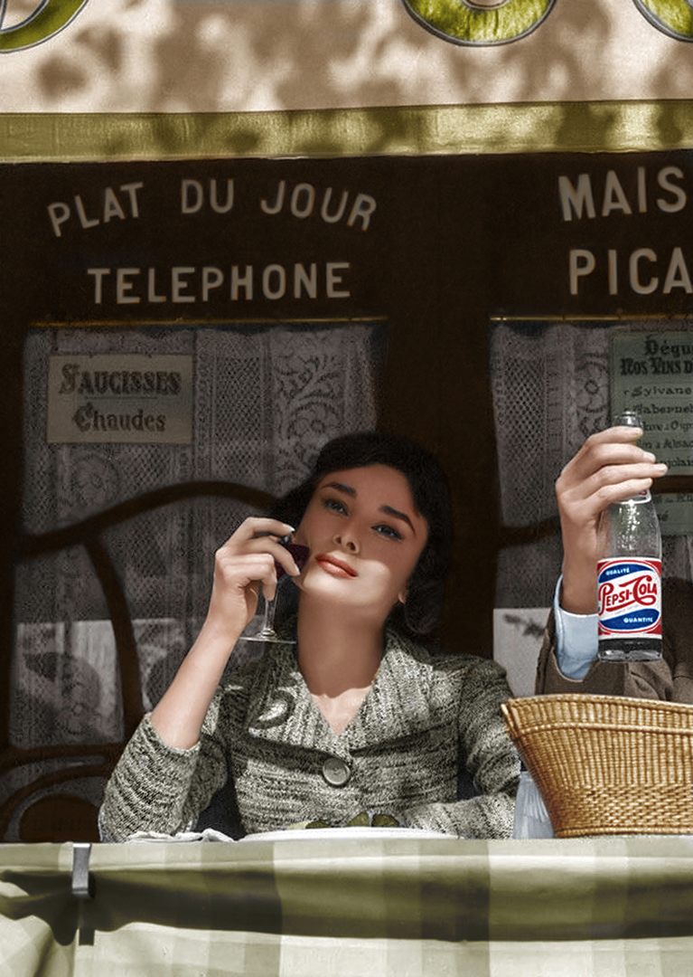 MarieLou_Chatel's tweet photo. 1957 Audrey Hepburn – Love in the Afternoon.
2019 © @MarieLou_Chatel Restored &amp; Colorized. Photographer © Unknown. No known restrictions.
#photorestoration #colourised #colorized #colorization #colorizedphoto #decisivemoment #audreyhepburn #actress https://t.co/Hgf8k2fEsB