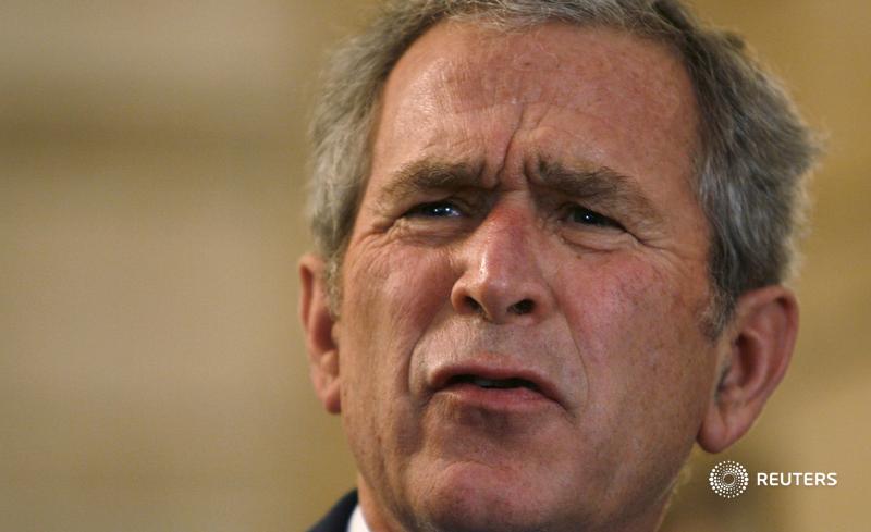 Former U.S. President George W. Bush mistakenly described the invasion of Iraq as ‘brutal’ and ‘unjustified’ before correcting himself to say he meant to refer to Russia's invasion of Ukraine reut.rs/3G1D78Q