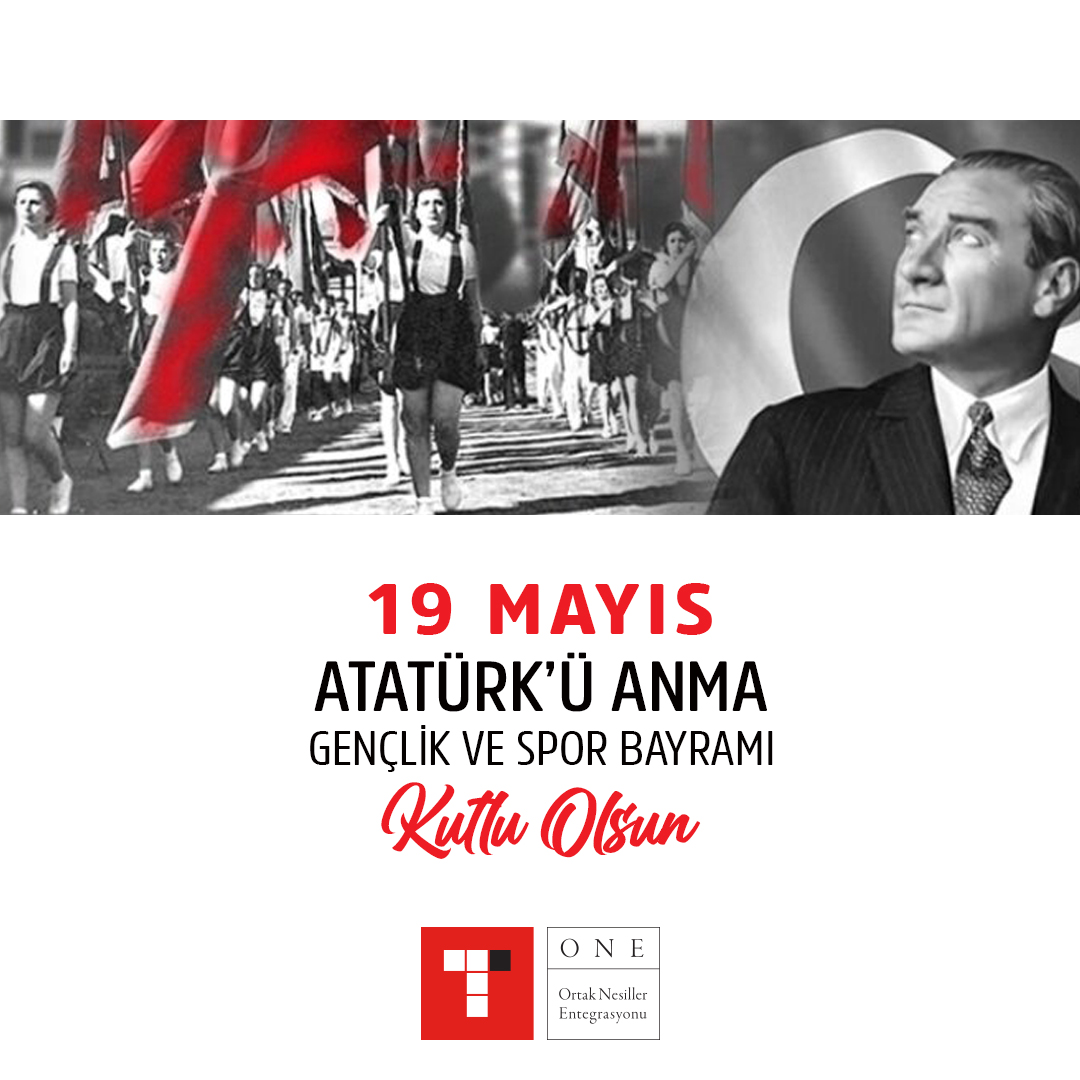 Gençliğe olan sonsuz inancı ve saygısı ile örnek bir lider olan Atamızı saygı ve minnetle anıyoruz.

19 Mayıs Atatürk’ü Anma Gençlik ve Spor Bayramı kutlu olsun! 🇹🇷

#19MayısGenclikveSporBayramı #19MAYIS
