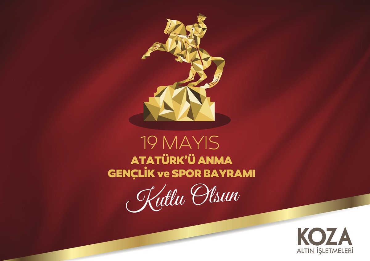 19 Mayıs Atatürk’ü Anma Gençlik ve Spor Bayramımız Kutlu Olsun !