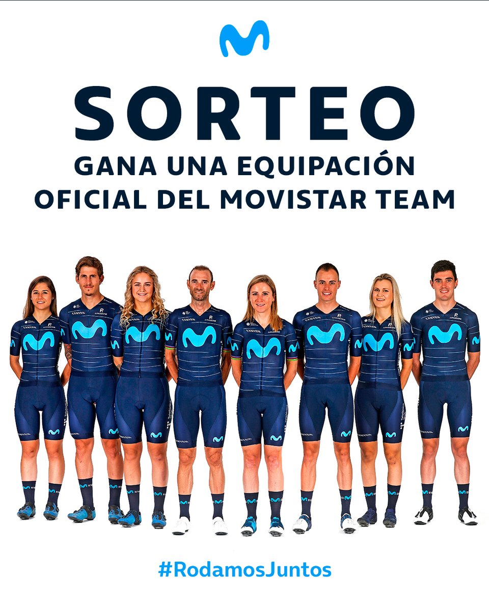 Prepárate para las etapas decisivas del #GiroDItalia con el maillot y culotte oficiales del <a href="/Movistar_Team/">Movistar Team</a> que sorteamos. 👕🚴🏻‍♂️

1️⃣Síguenos y haz RT
2️⃣Responde a este tuit y dinos ¿si fueras ciclista, qué serías: contrarrelojista o escalador? con el hashtag #YoConElMovistarTeam