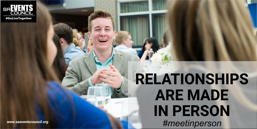 Yes, we can provide professional virtual events, but we really missed the authenticity of in-person connections. We are making it as safe as possible to attend events in person.