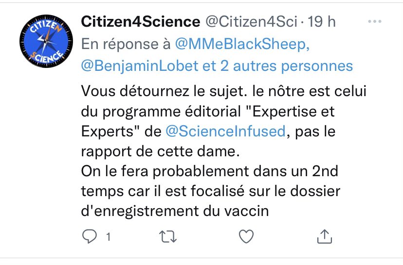 NubePfizerise's tweet photo. Pourquoi cette nouvelle #Shitstorm organisée par #C4S ??? Pourquoi #C4S préfère soutenir les #Desinformateurs patentés et critiquer les #Debunkeurs qui ont fait un travail admirable depuis plus de 2 ans ?? CAMPAGNE DE PROMOTION !!! Et oui il faut promouvoir #ScienceInfused https://t.co/bf11BOlzYE