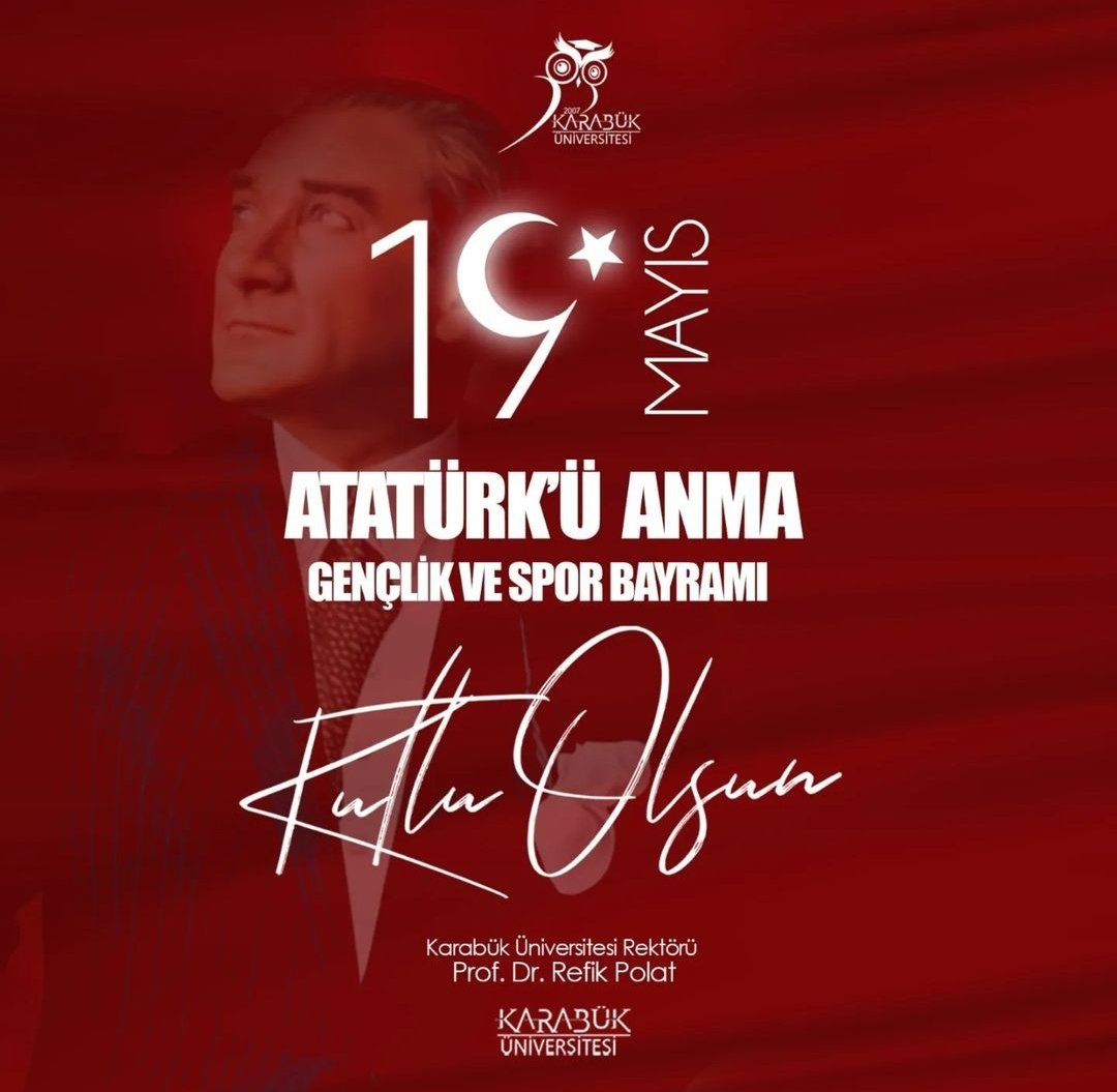 🇹🇷 #19Mayıs Atatürk'ü Anma, Gençlik ve Spor Bayramı kutlu olsun. 🇹🇷

#karabüktömer
#tömerkarabük
#karabüktürkçeöğretimiuygulamavearaştırmamerkezi
#unika
#19mayısatatürküanmagençlikvesporbayramı