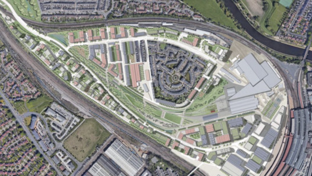 A double showcase for York Central <a href="/UKREiiF/">UKREiiF</a> - another nationally significant transformative regeneration opportunity:

• 45ha     • 2,500 homes
• new commercial quarter 

Led in Partnership with <a href="/HomesEngland/">Homes England</a> <a href="/networkrail/">Network Rail</a> 
<a href="/CityofYork/">City of York Council</a> <a href="/RailwayMuseum/">National Railway Museum</a> 

Another