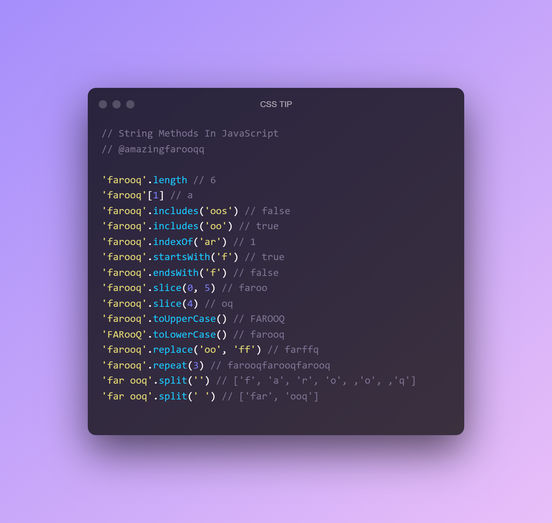 codek_tv's tweet photo. JavaScript String Methods You Should Know  | JavaScript Tutorial
☞ https://t.co/85WtFCmL02
#javascript #programming #js #developer #morioh https://t.co/wXtT7ocra8