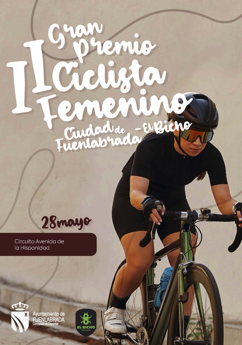 Fuenlabrada acoge el cuarto asalto de la II Liga Interautonómica de Ciclismo Femenino. INFO PREVIA E INSCRIPCIONES AQUÍ: bit.ly/3wCtRDZ
#madridesciclismo #LigaCiclismoFem22
