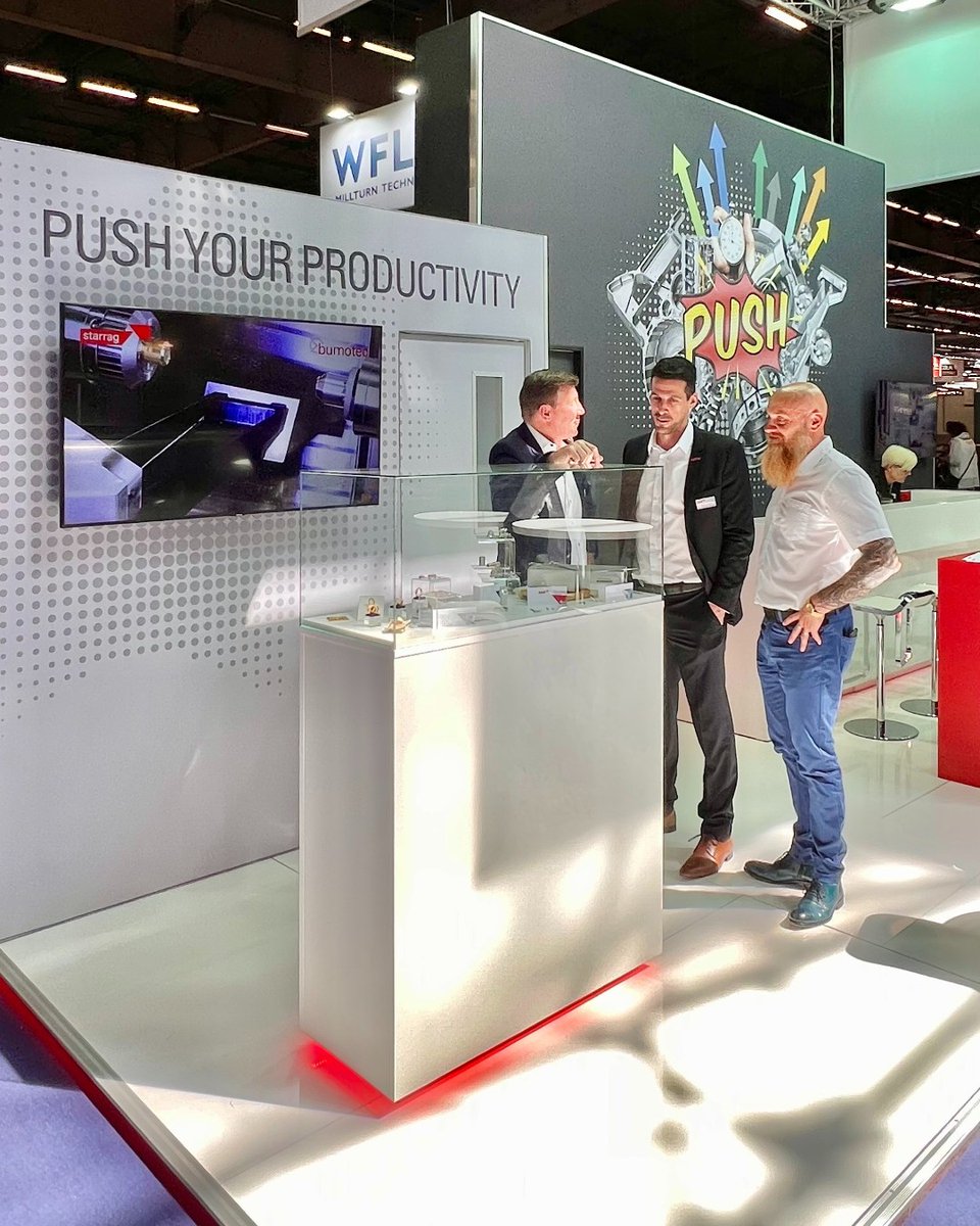 StarragGroup's tweet photo. Do you want to learn more about the โSwiss army knifeโ of machining? Or are you interested in the vertical grinding machines and vertical lathes from Berthiez?
@Salon_GI, Hall 6, Booth Q104!
#Starrag #Berthiez #Bumotec #PushYourProductivity #EngineeringPreciselyWhatYouValue https://t.co/Ri4CJVBHck