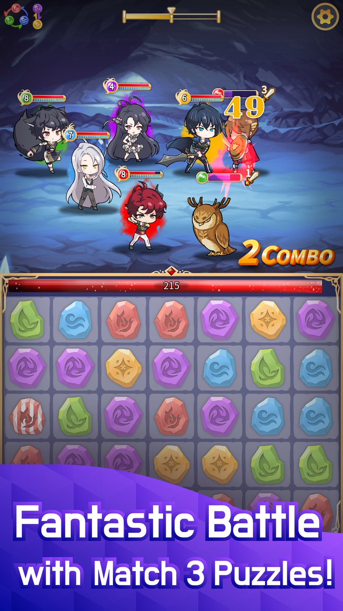 Ikemenfangirl's tweet photo. Game : S Dungeon’s Mistress ( S급 던전의 여주인 )
Story by : Choi Deok Koo ( https://t.co/mA35mkGtFV )

・Puzzles and Dynamic Battles
・Collect characters and Build your own team for your dungeon.

#SDungeonsMistress #S급던전의여주인 #นายหญิงแห่งดันเจี้ยนระดับS #GameVersion https://t.co/16hFo2DL5f