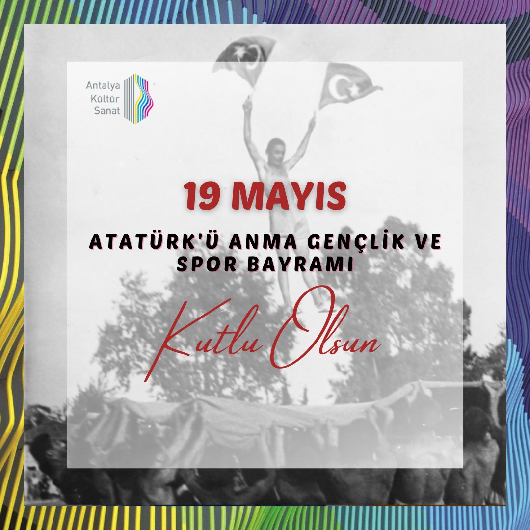 19 Mayıs Atatürk'ü Anma Gençlik ve Spor Bayramımız kutlu olsun!

“Tutkunun Heykeltıraşı Rodin - Erbil Arkın Özel Koleksiyonu’ndan Bir Seçki” adlı sergisi 19 Mayıs’ta tüm ziyaretçilerimize ücretsiz!

#antalyakültürsanat
#19mayısgençlikvesporbayramı
#tutkununheykeltıraşırodin